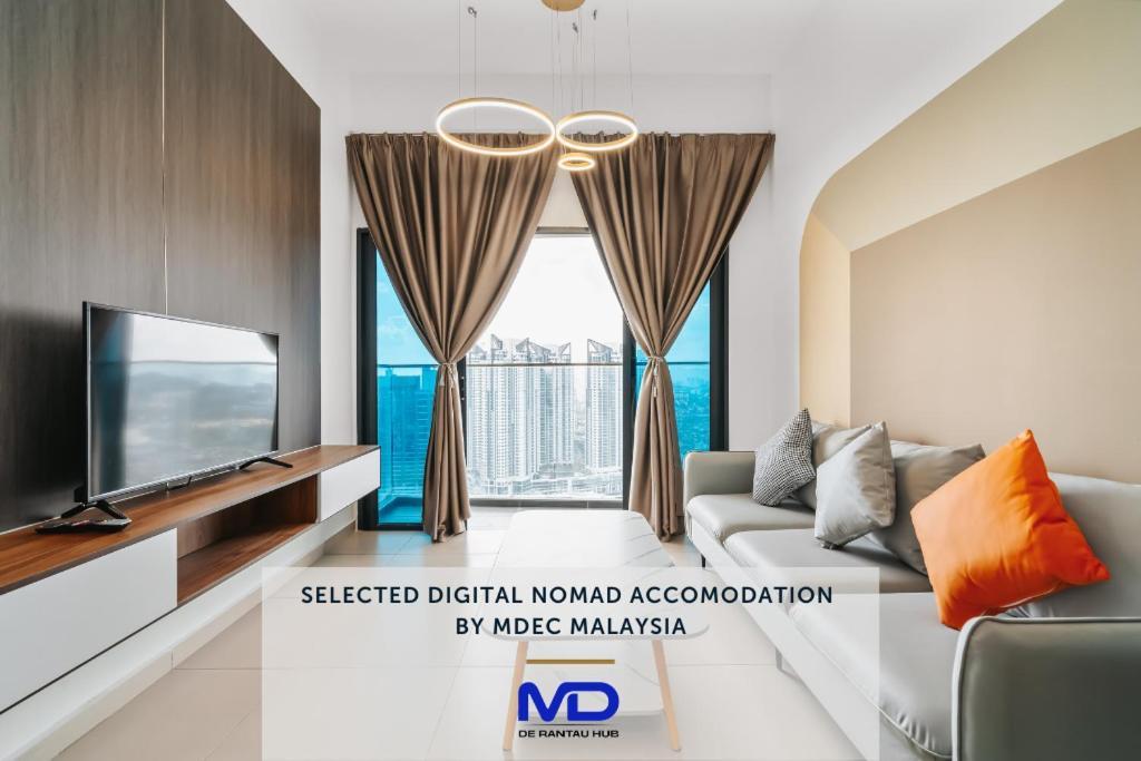 Nowhere 2Br & 2Bath Apartment With Balcony @ Reizz Residences Куала-Лумпур Екстер'єр фото