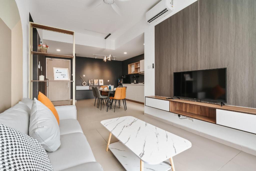 Nowhere 2Br & 2Bath Apartment With Balcony @ Reizz Residences Куала-Лумпур Екстер'єр фото