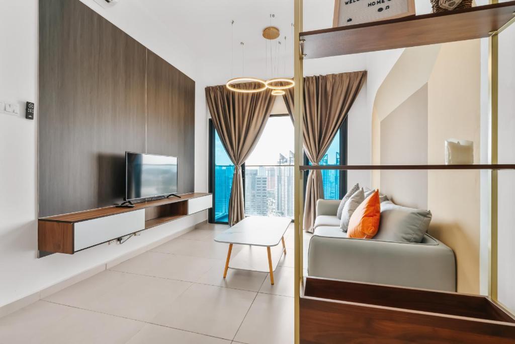 Nowhere 2Br & 2Bath Apartment With Balcony @ Reizz Residences Куала-Лумпур Екстер'єр фото